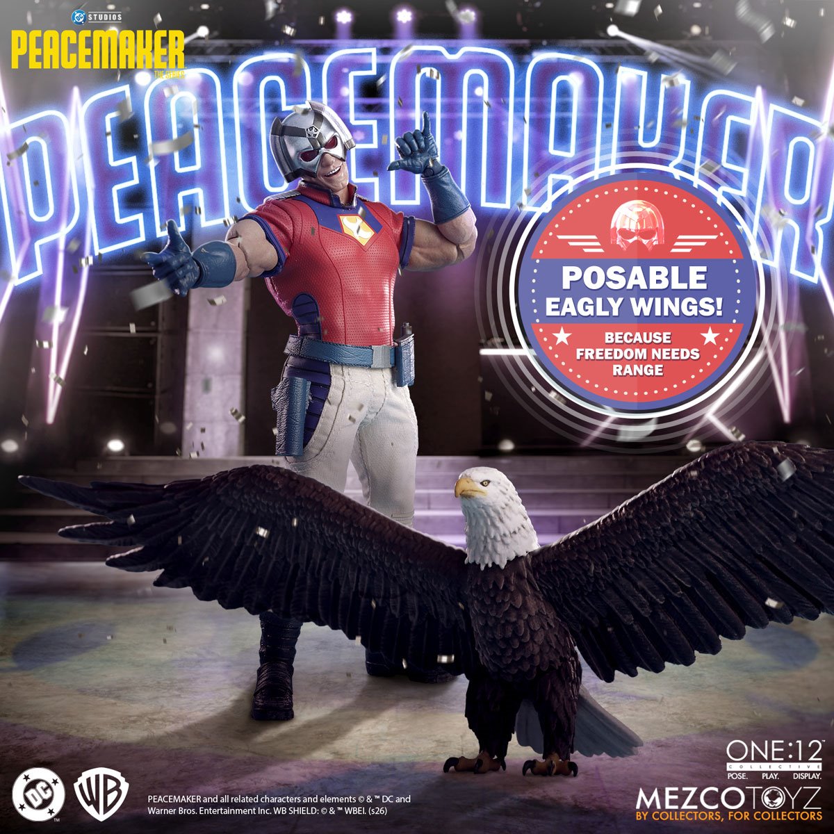 PRE-ORDER Mezco One:12 Collective Peacemaker Action Figure