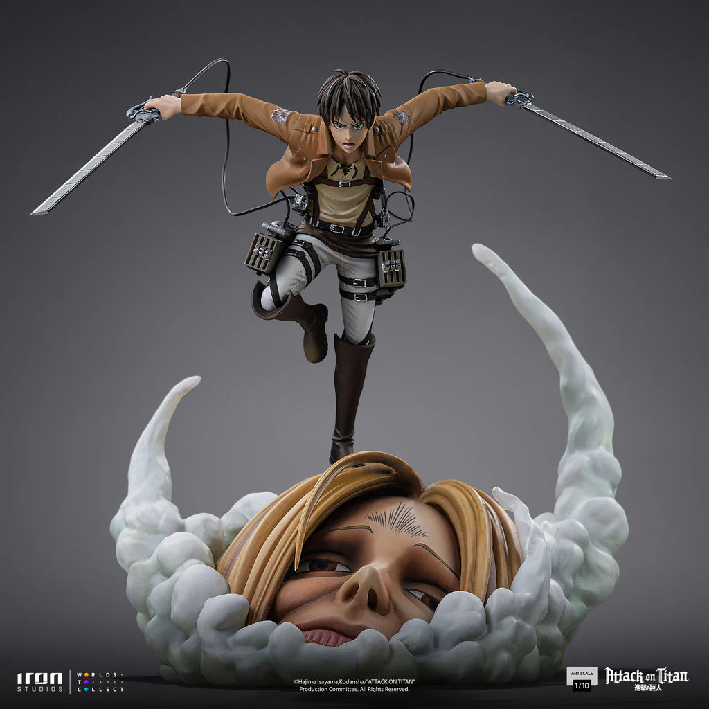 PRE-ORDER Iron Studios Attack on Titan Eren Yeager Art Scale Statue