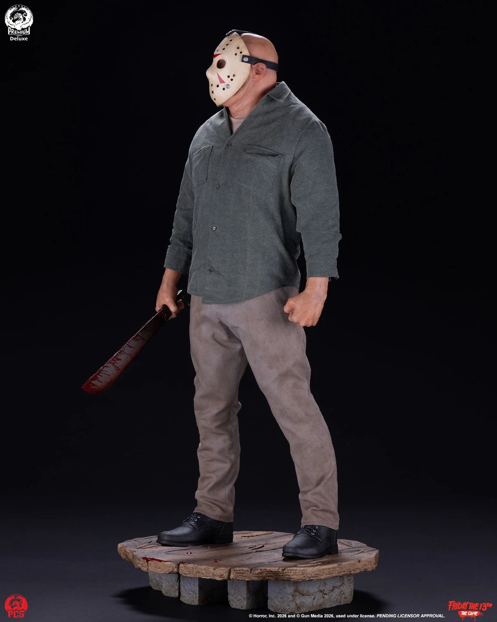PRE-ORDER PCS Friday the 13th The Game Jason Part 3 Deluxe Edition 1:3 Scale Statue