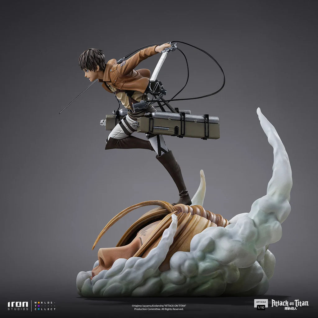 PRE-ORDER Iron Studios Attack on Titan Eren Yeager Art Scale Statue