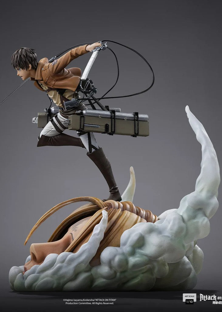 PRE-ORDER Iron Studios Attack on Titan Eren Yeager Art Scale Statue
