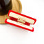 Red Cassette Tape–Inspired Retro Hair Claw Clip