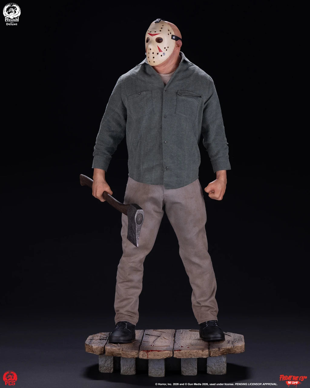 PRE-ORDER PCS Friday the 13th The Game Jason Part 3 Deluxe Edition 1:3 Scale Statue