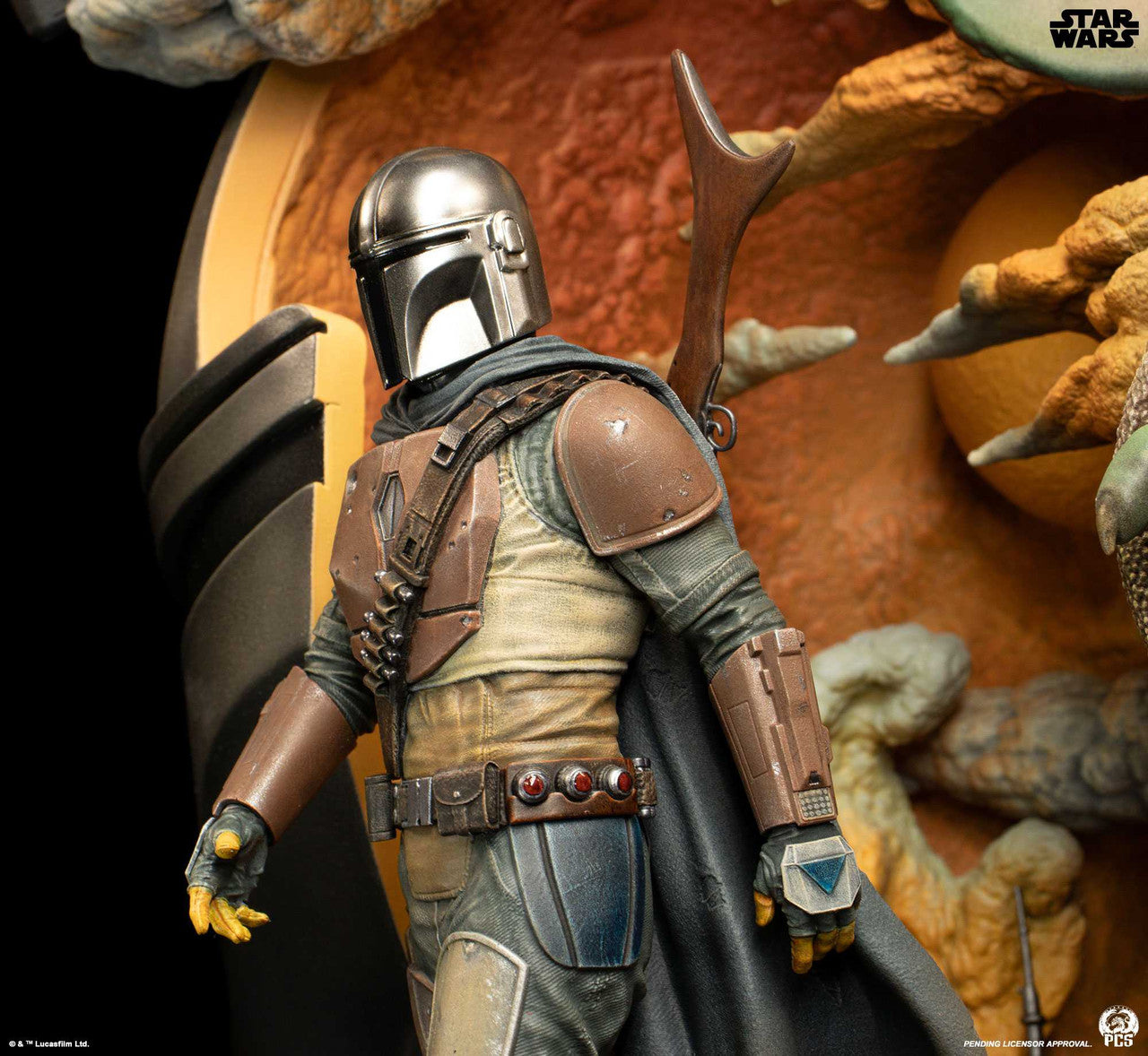 PRE-ORDER PCS Limited Edition Star Wars The Mandalorian Fine Art Bust