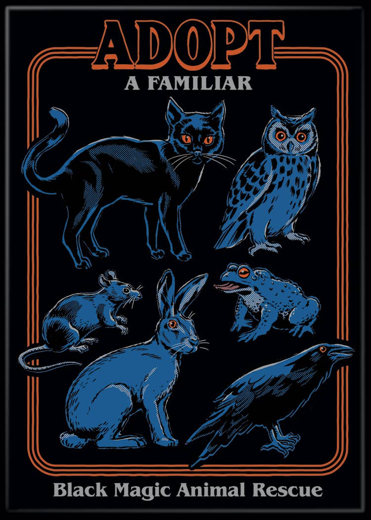 Steven Rhodes Adopt a Familiar Magnet