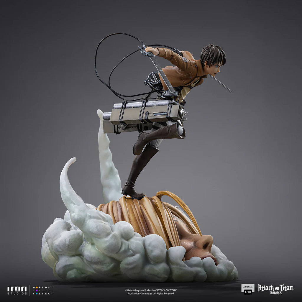 PRE-ORDER Iron Studios Attack on Titan Eren Yeager Art Scale Statue