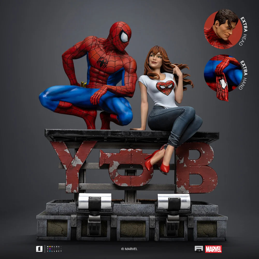 Spider-Man and MJ - Marvel Comics - Diorama 1/6 Scale Statue