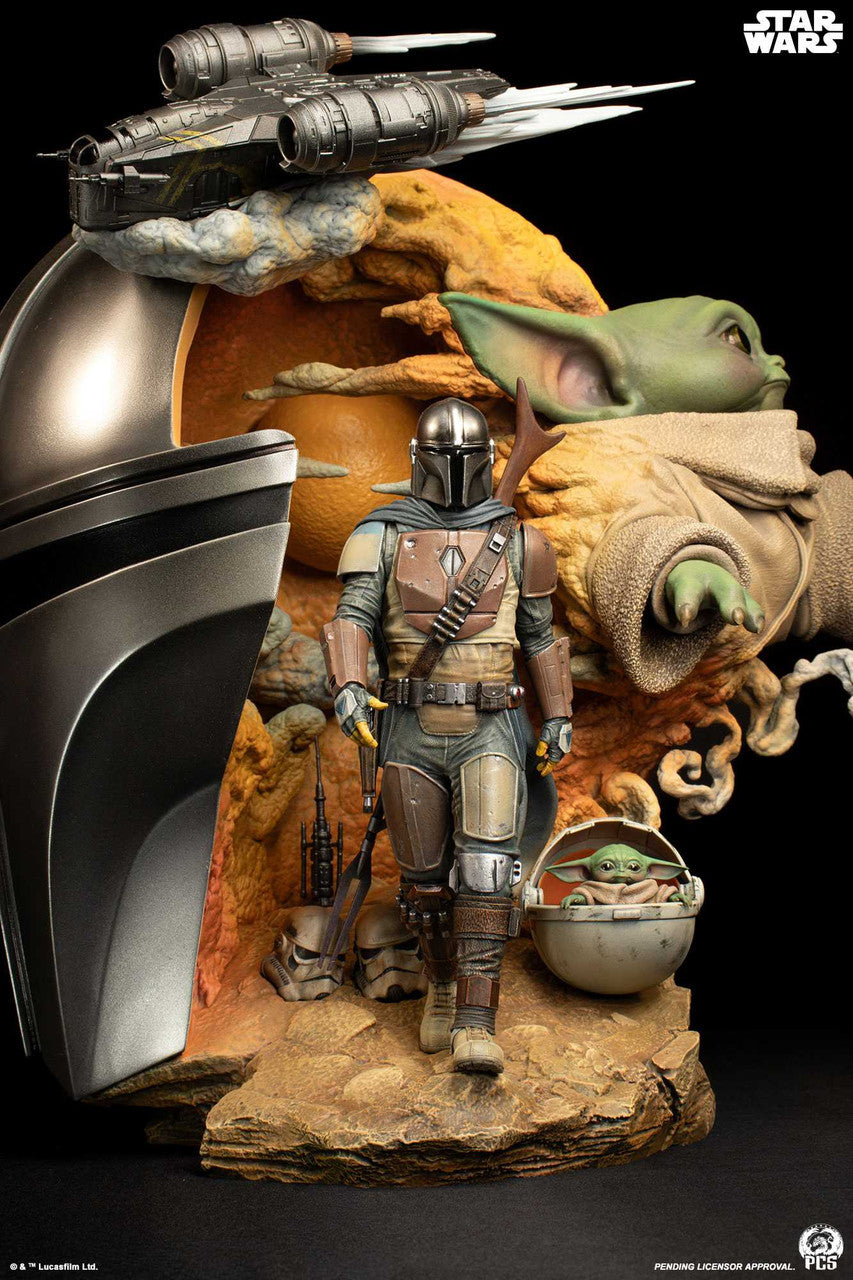 PRE-ORDER PCS Limited Edition Star Wars The Mandalorian Fine Art Bust