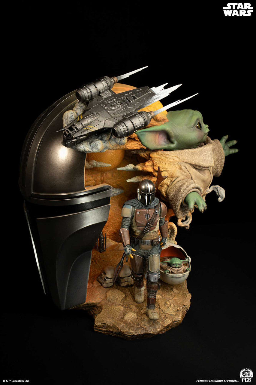 PRE-ORDER PCS Limited Edition Star Wars The Mandalorian Fine Art Bust