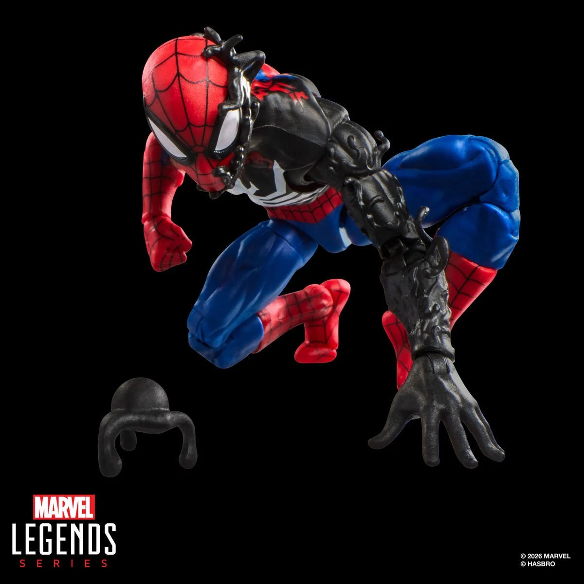 Marvel Legends Secret Wars Spider-Man Alien Costume 6" Action Figure