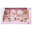 Mini Bunny Rabbit Girl Kitchen Dining Room Pretend Play Set