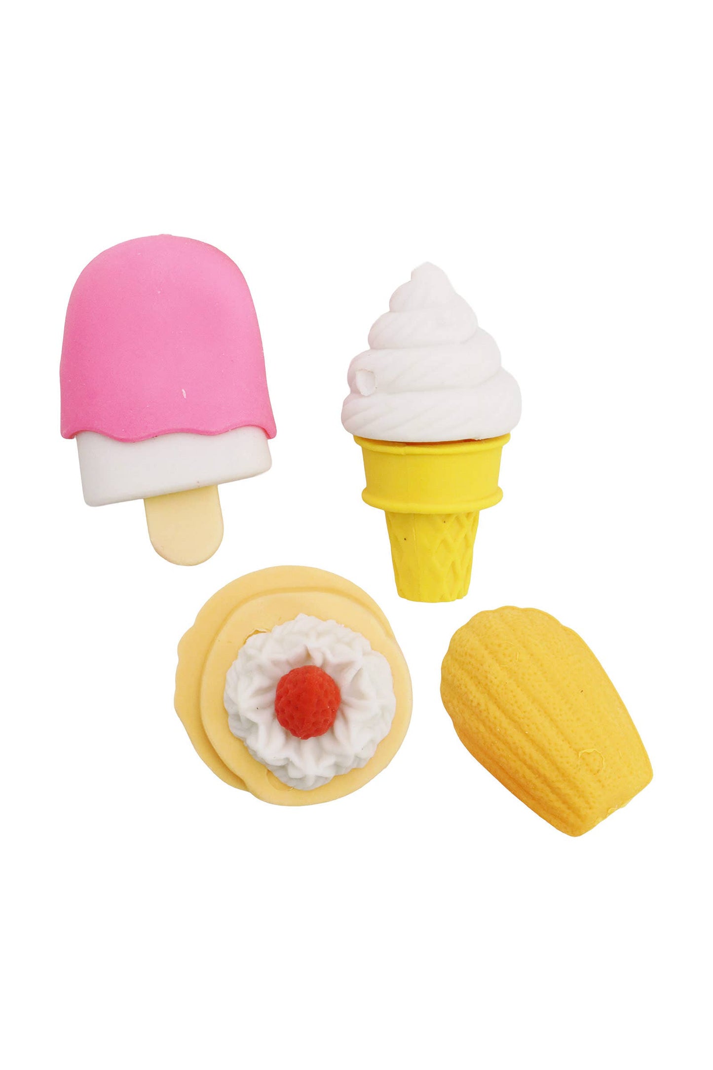 Food Animal Music Eraser Pouch Keychain