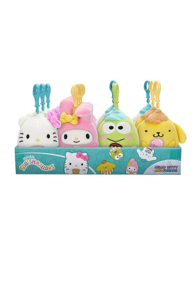 Squishmallows Hello Kitty Food Truck Clips