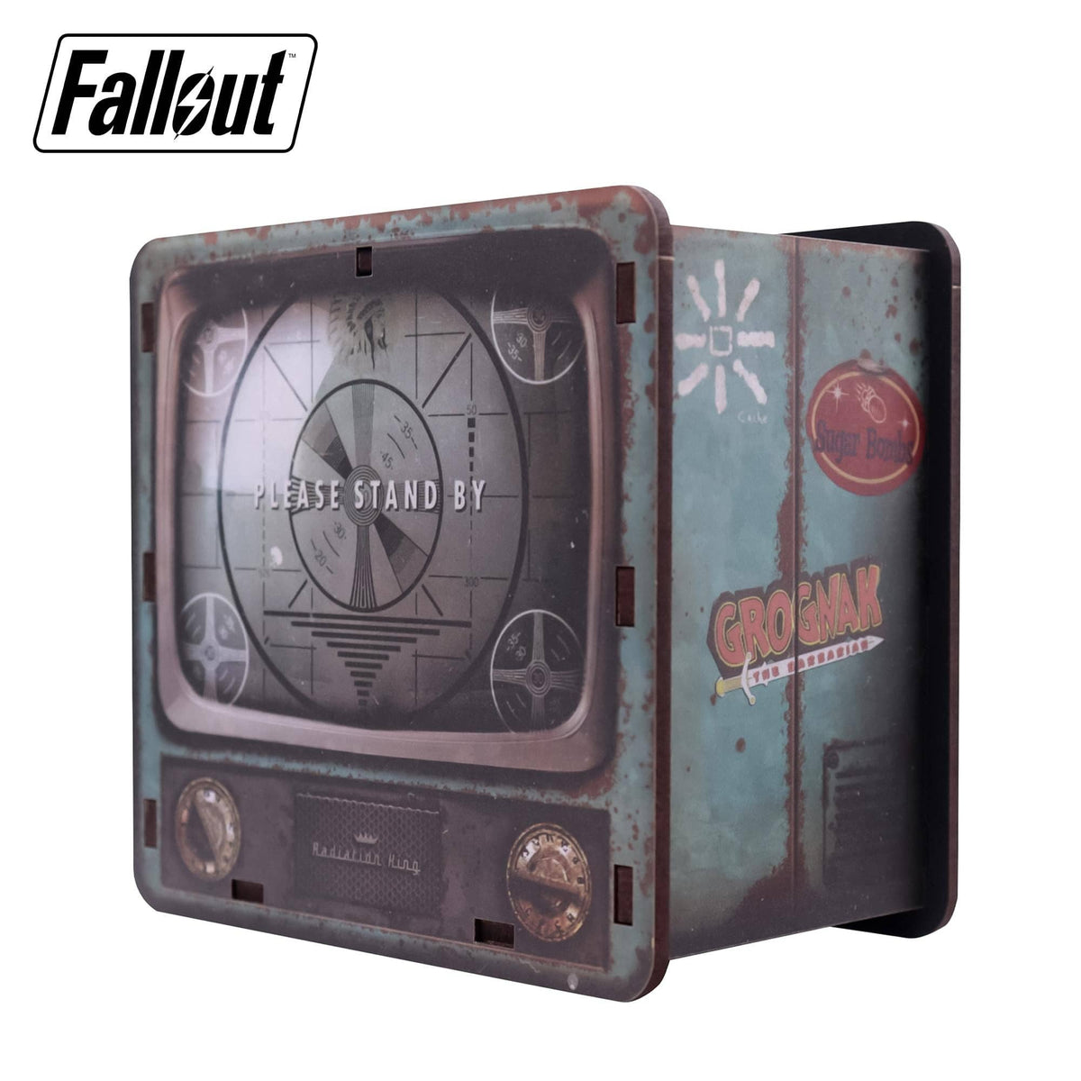 Fallout Vault-Tec MDF Desk Organizer | 4 x 4.5 x 2.5 Inches