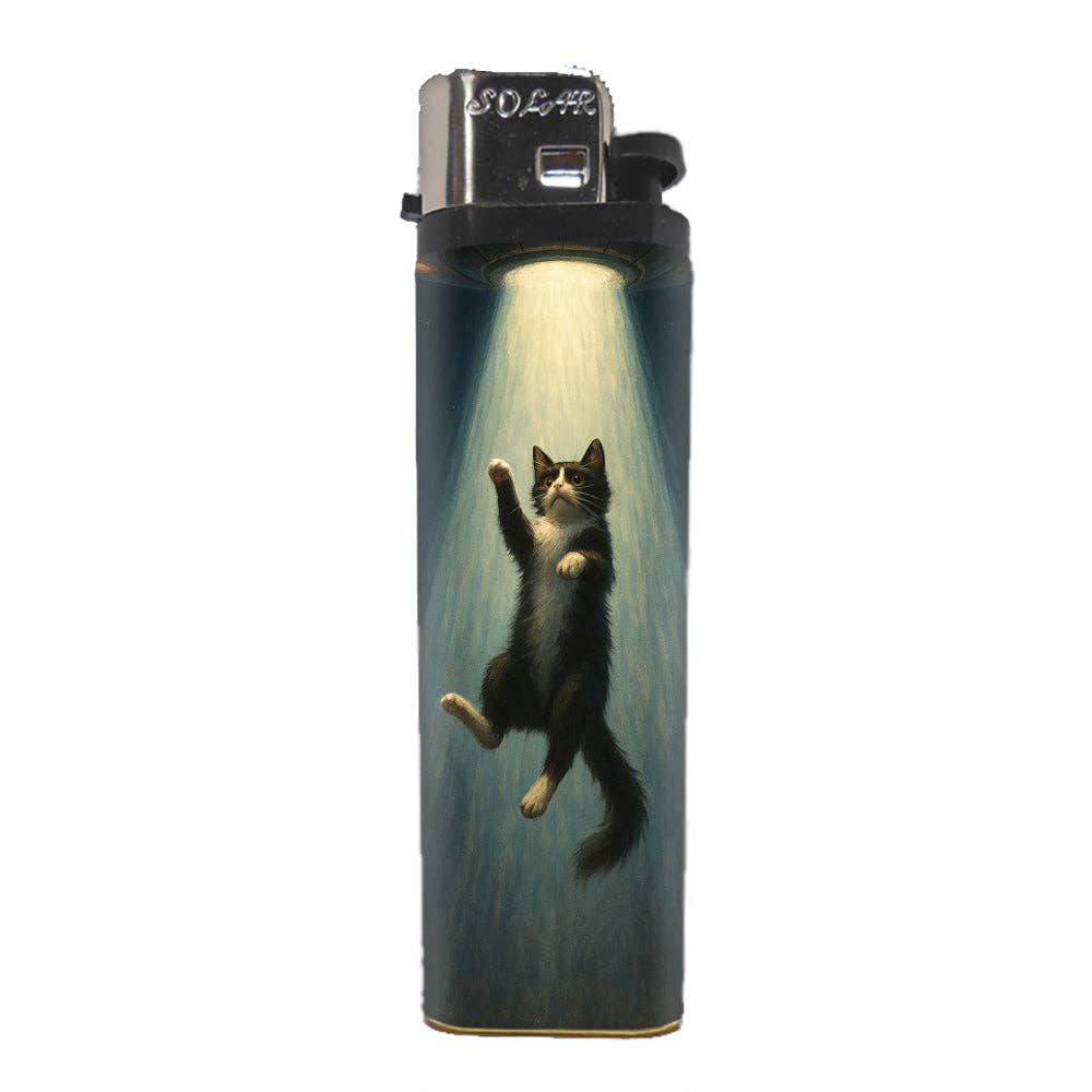 We're Just Here For The Cats Basic Lighter