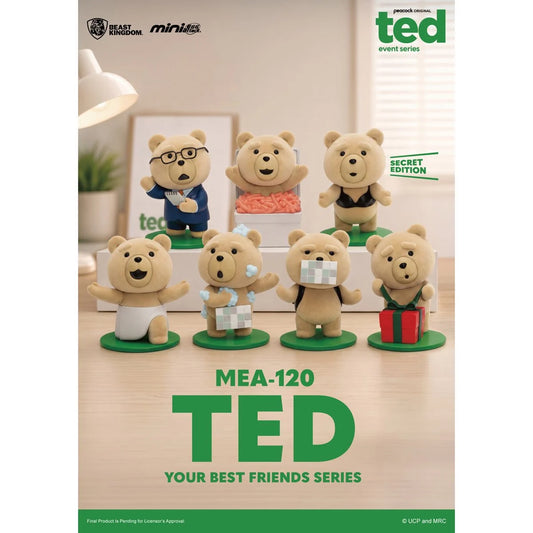 PRE-ORDER Beast Kingdom TED Your Best Friends Series Blind Box Single