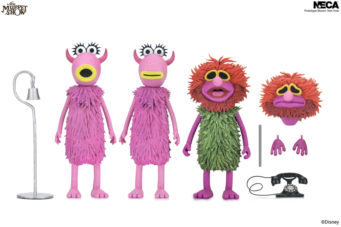 PRE-ORDER NECA The Muppets Ultimate Mahna Manha & The Snowths 3 Pack