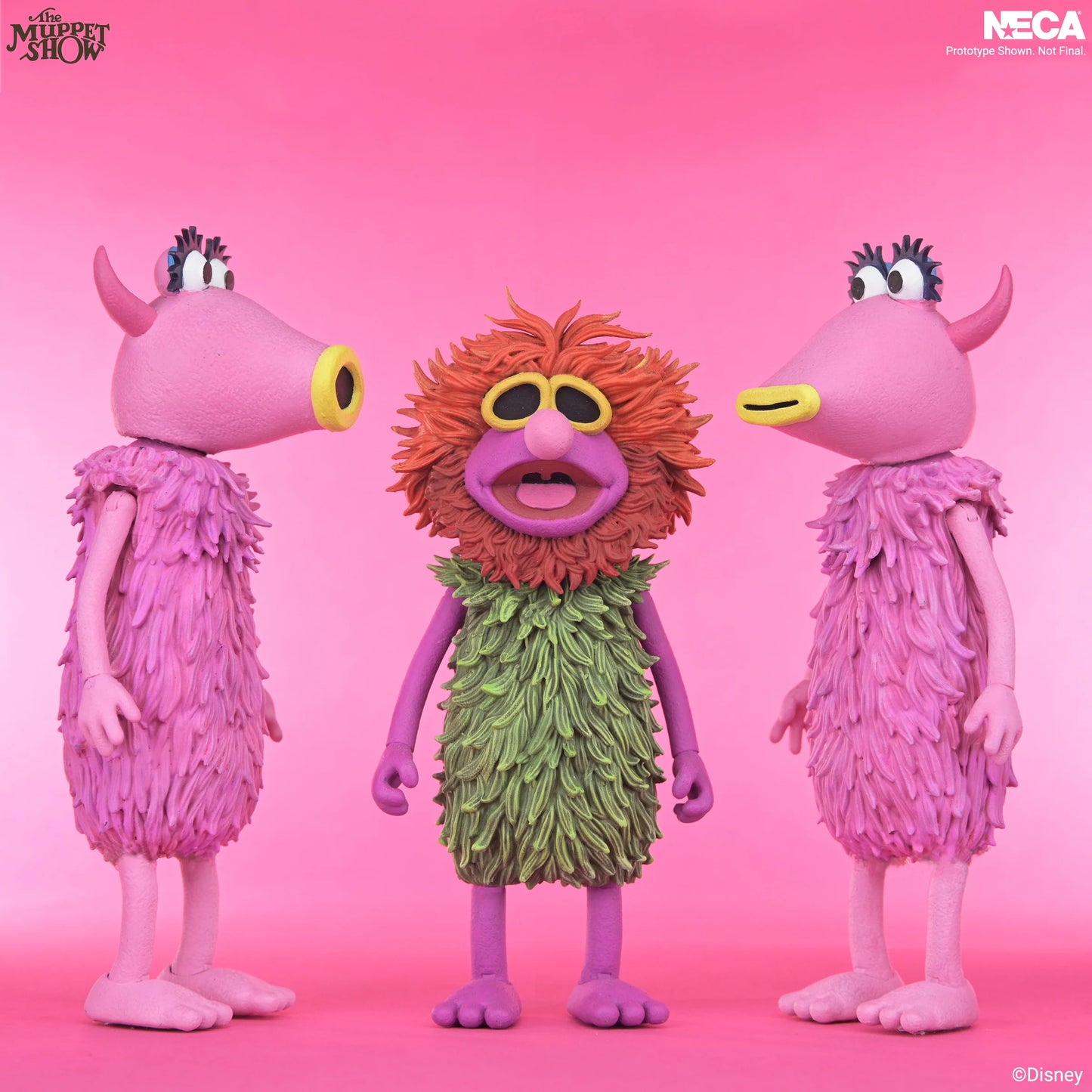 PRE-ORDER NECA The Muppets Ultimate Mahna Manha & The Snowths 3 Pack