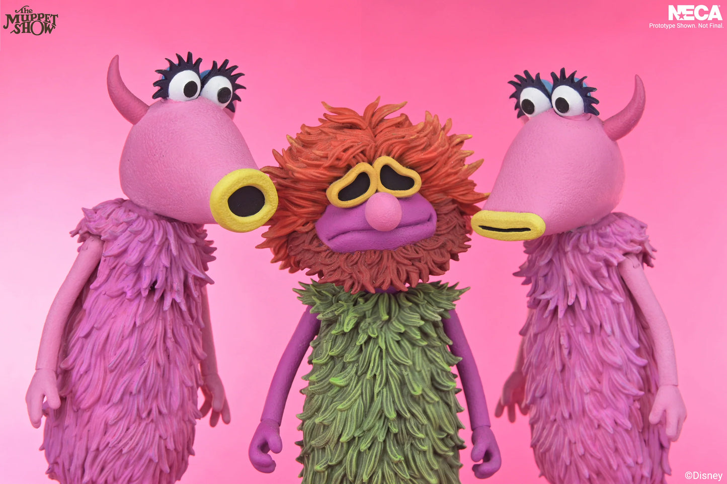 PRE-ORDER NECA The Muppets Ultimate Mahna Manha & The Snowths 3 Pack