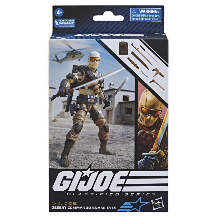 G.I. Joe Classified Series Desert Commando Snake Eyes