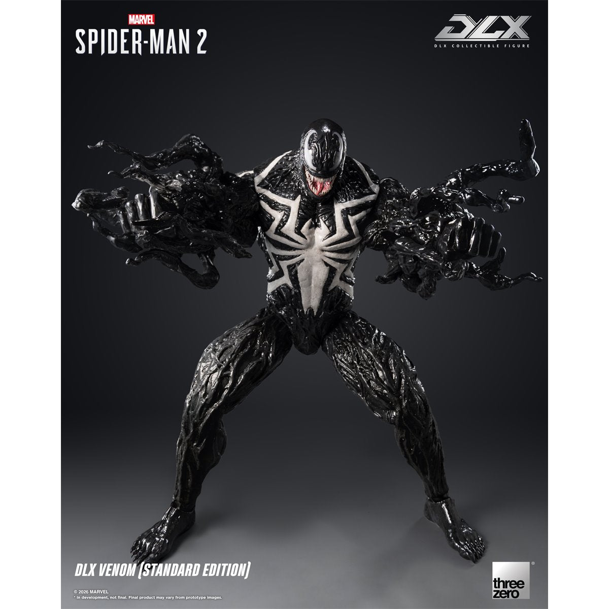 PRE-ORDER Threezero Marvel's Spider-Man 2 Venom Standard Edition DLX Action Figure