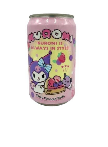 Hello Kitty Berry Flavored Soda, 11.1oz can, 12ct
