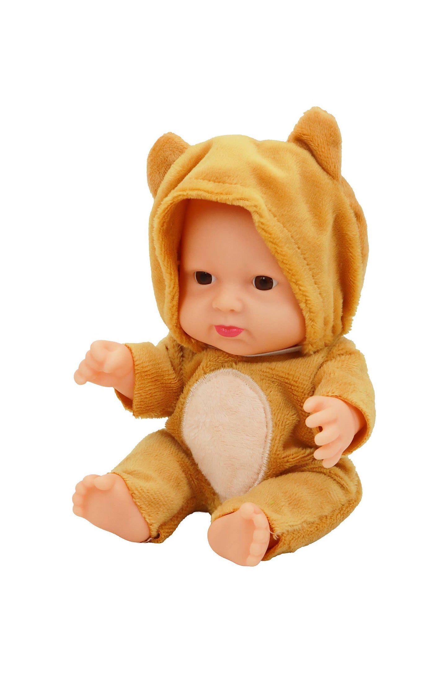 Animal Pajama Cozy Costume Cute Baby Doll Toy - 9 Pcs