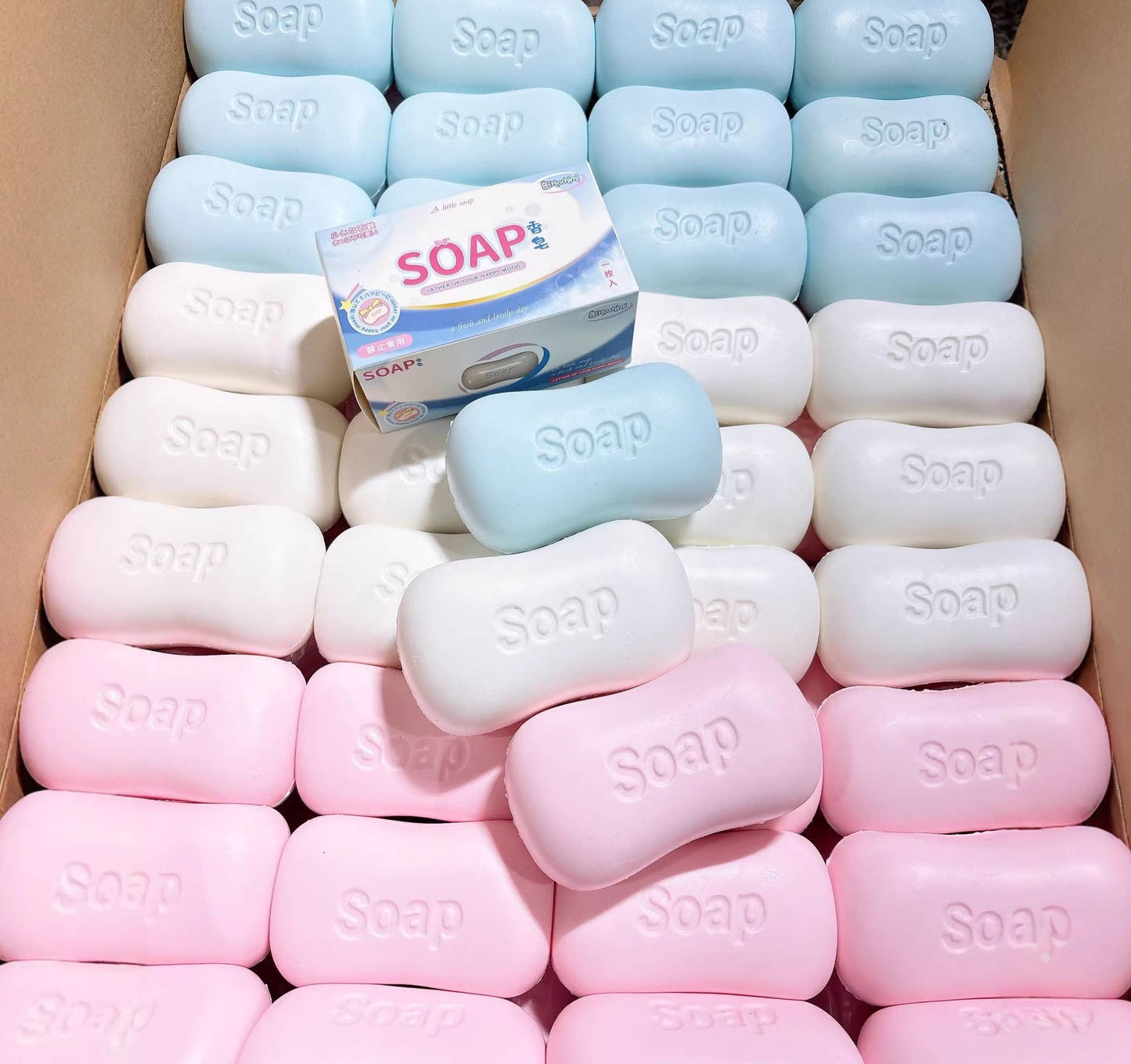 Super soft soap shape squeeze toy creative stress toy