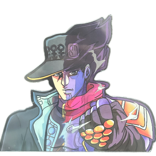 Jotaro Kujo Anime 3D Sticker (E5)