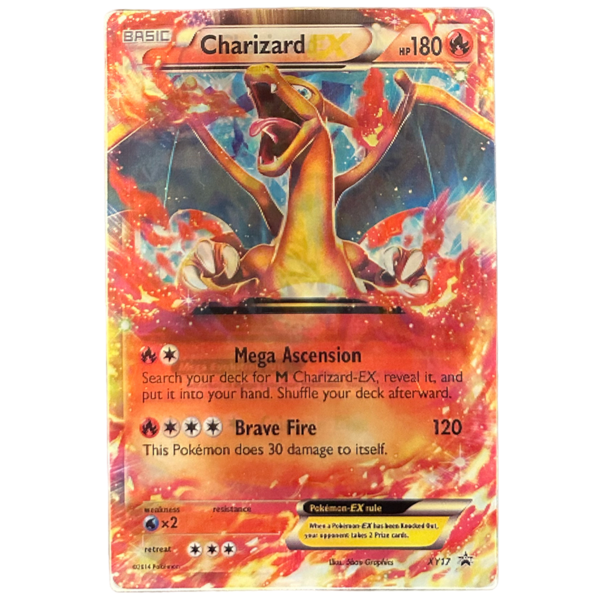 Charizard Card Anime 3D Sticker (E2)