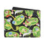 Wb Adult Swim Rick And Morty Aop Bifold Wallet