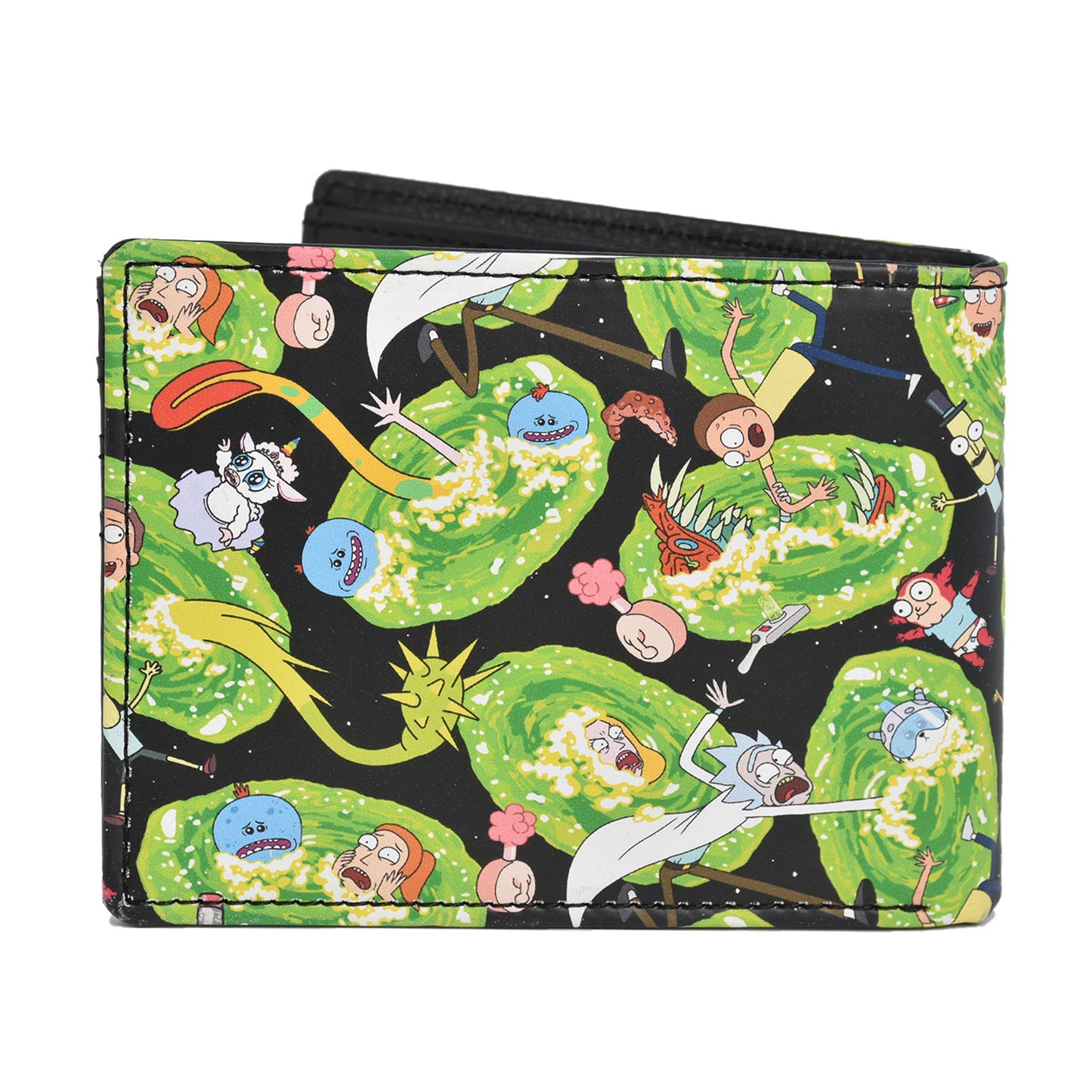 Wb Adult Swim Rick And Morty Aop Bifold Wallet