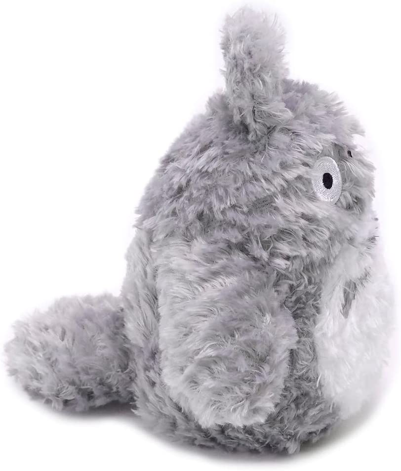 Bandai - My Neighbor Totoro - 5.5" Fluffy Big Totoro - Grey, Studio Ghibli Plush