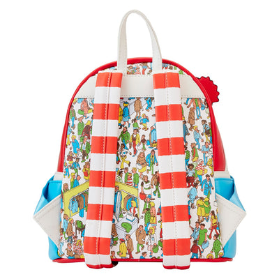 Loungefly Wheres Waldo Cosplay Mini Backpack