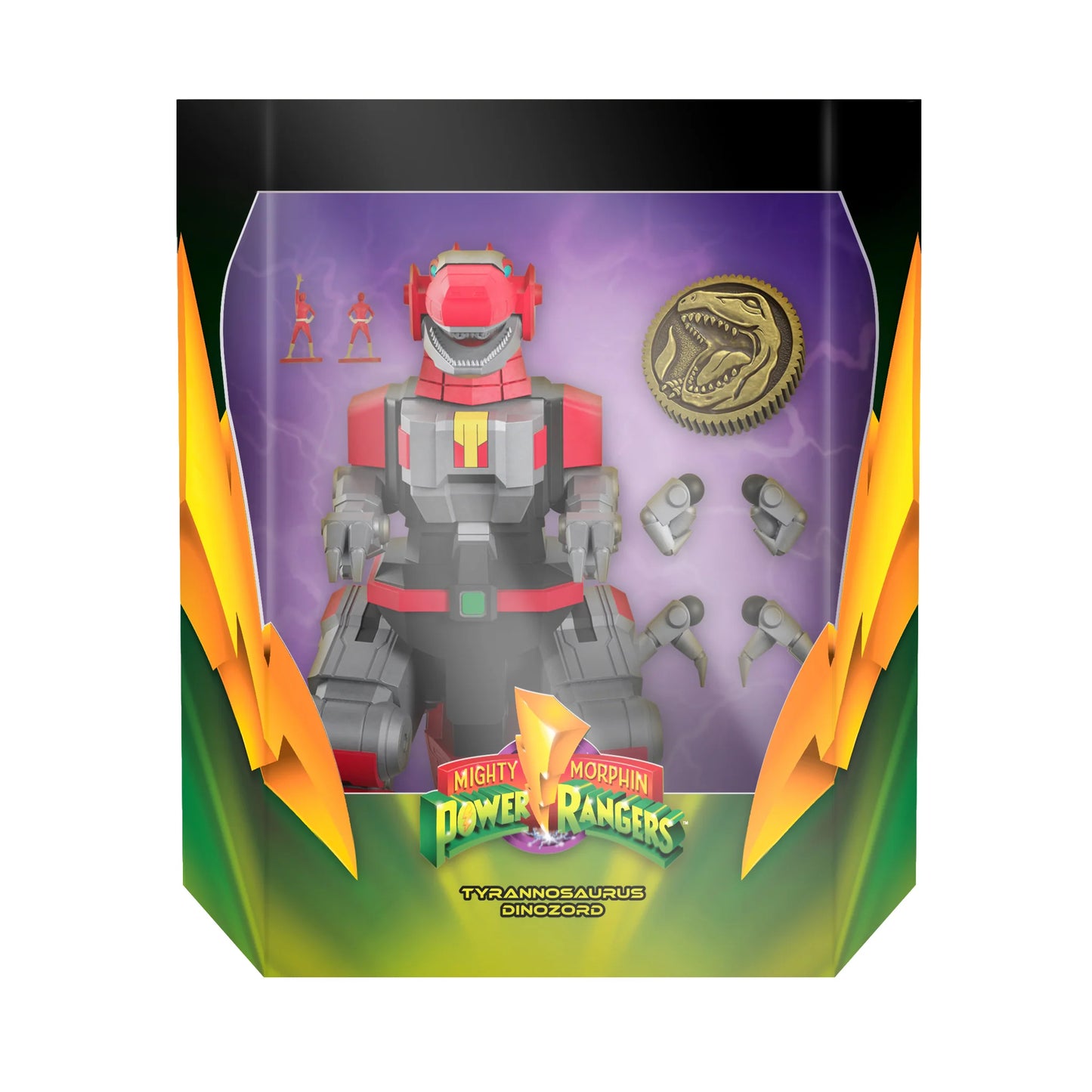 Mighty Morphin Power Rangers ULTIMATES! Wave 1 Tyrannosaurus Dinozord