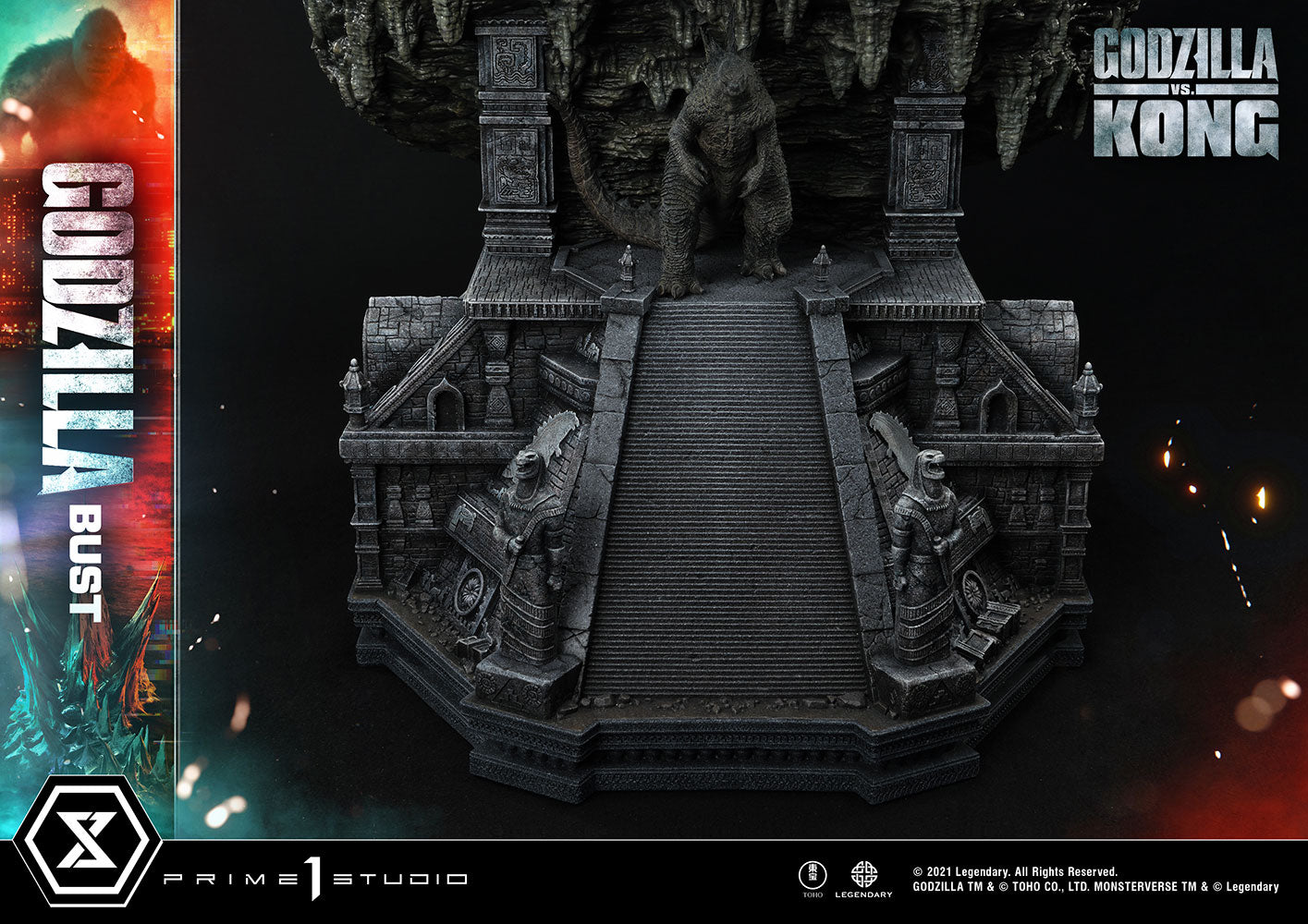 GODZILLA Bust by Prime 1 Studio