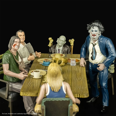 PRE-ORDER The Texas Chainsaw Massacre (1974) - Dinner Scene Playset