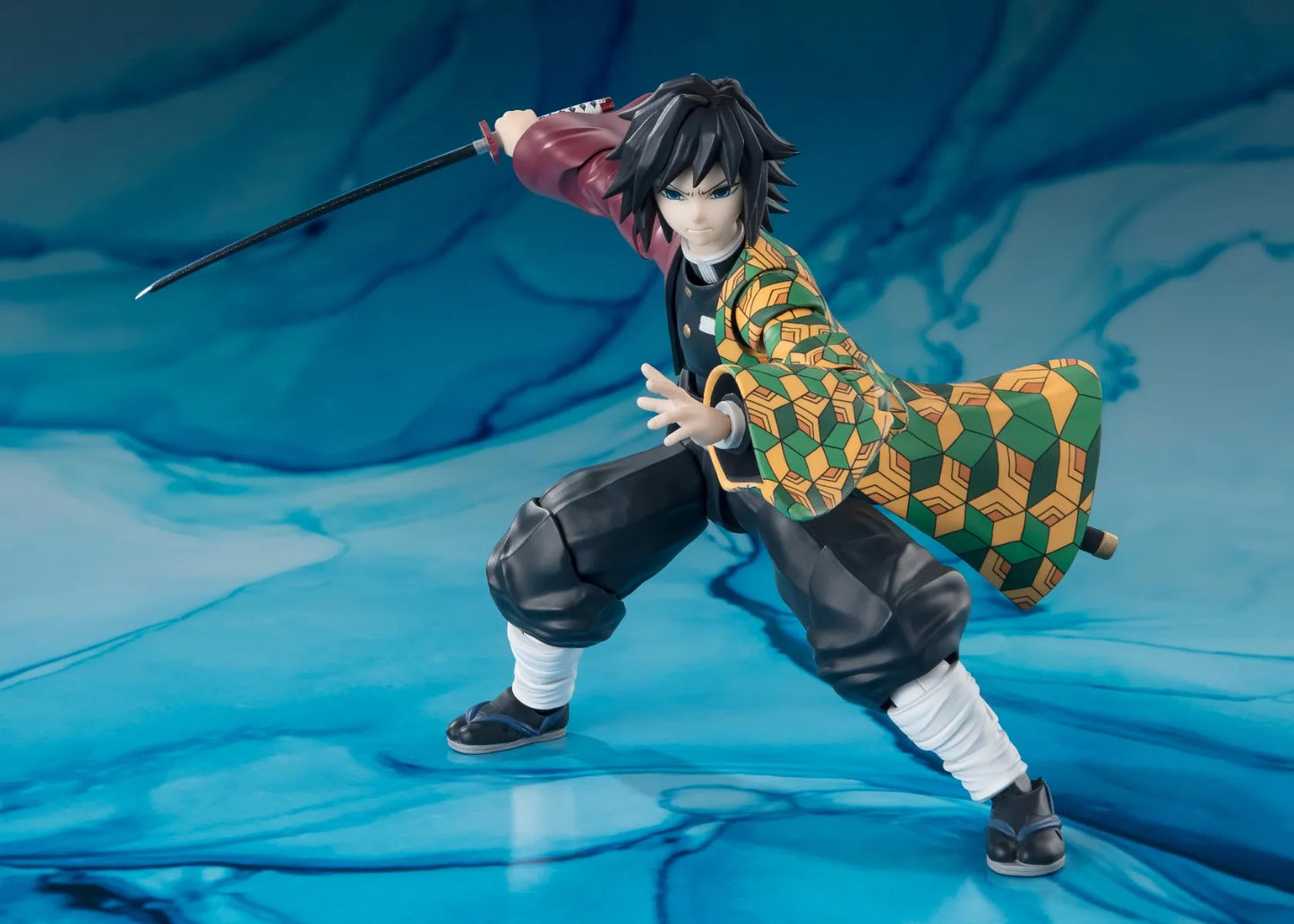 Giyu Tomioka "Demon Slayer: Kimetsu no Yaiba", TAMASHII NATIONS S.H.Figuarts