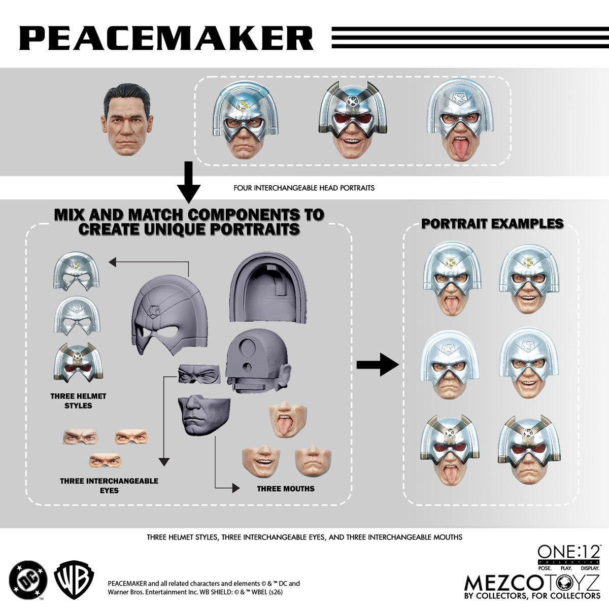 PRE-ORDER Mezco One:12 Collective Peacemaker Action Figure