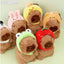 Capybara Plush Keychain – BIG Neck Hood Series