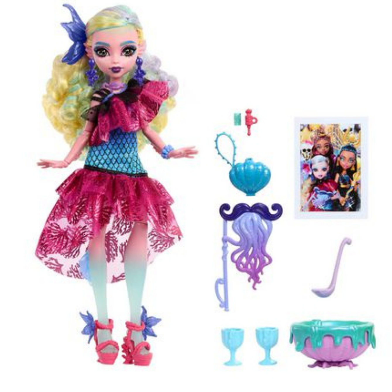 Mattel Monster High Monster Ball Lagoona Blue Fashion Doll