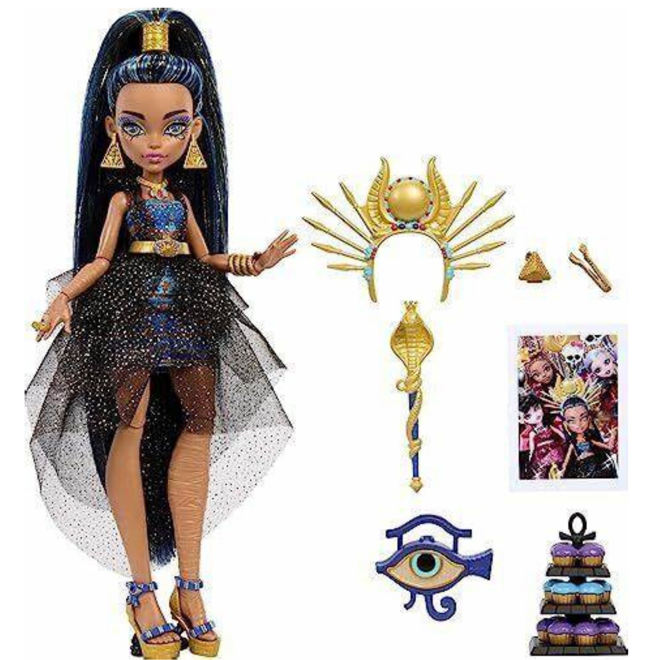 Monster High Cleo De Nile Fashion Doll in Monster Ball