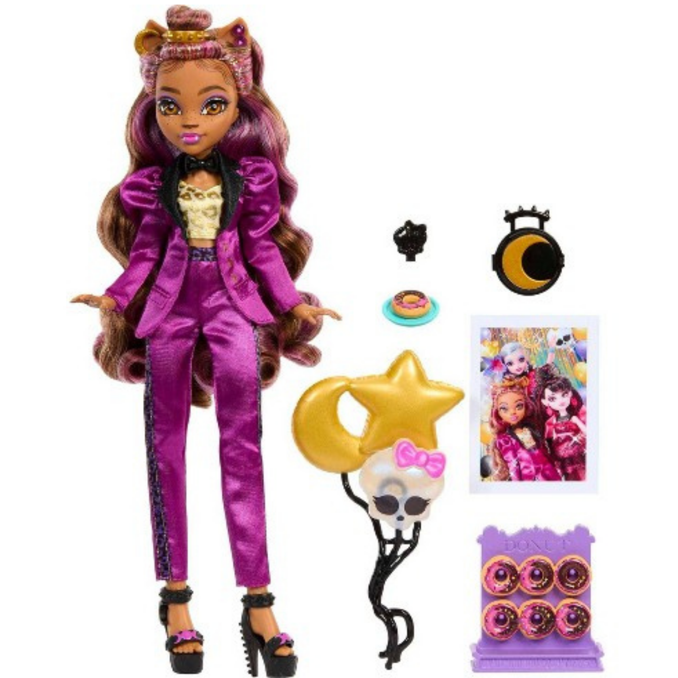 Monster High Clawdeen Wolf Fashion Doll In Monster Ball