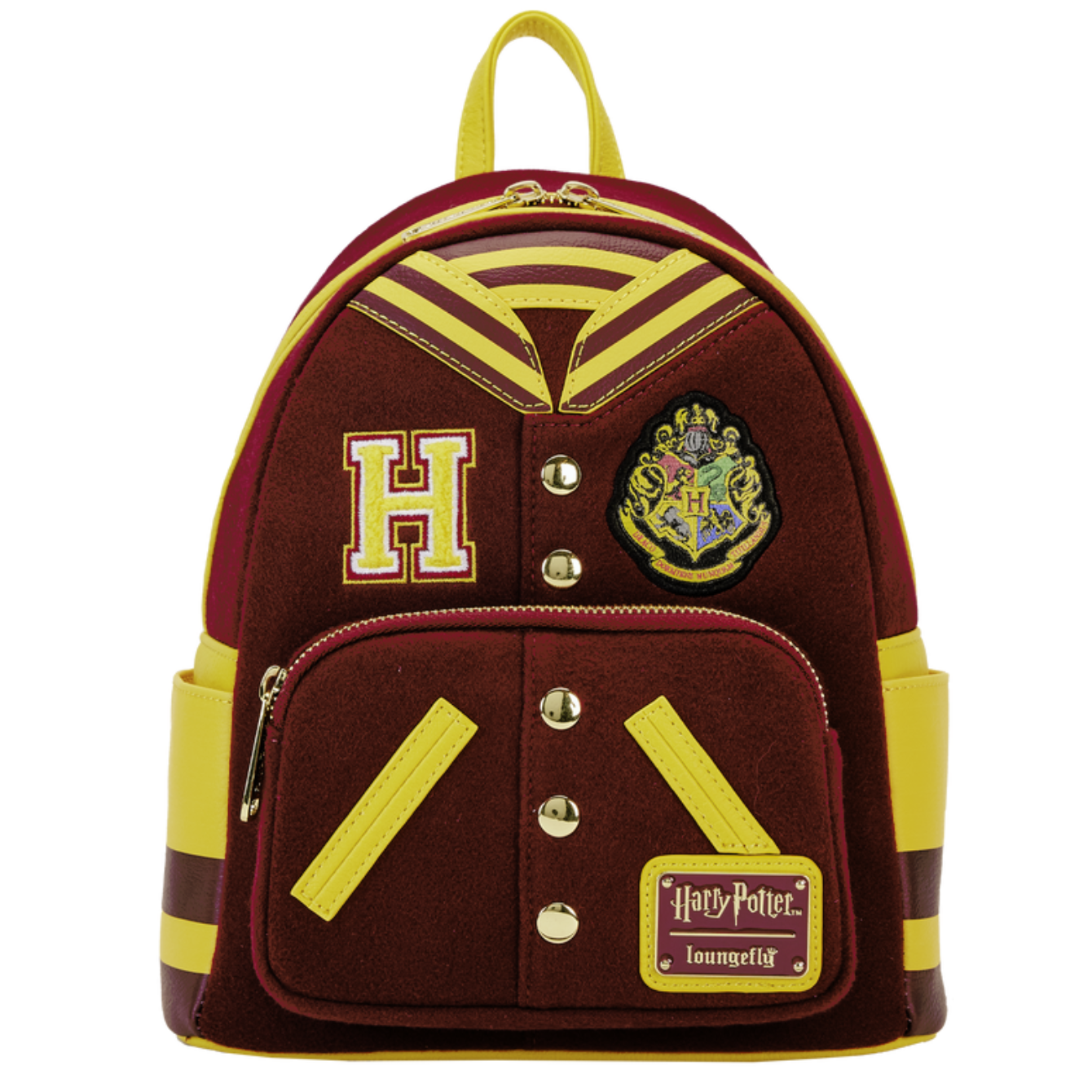 Harry Potter Hogwarts Crest Varsity Jacket Mini Backpack