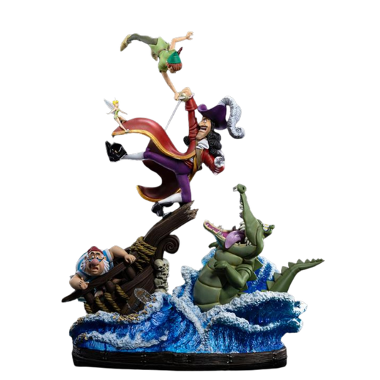 Disney Classics Peter Pan vs. Hook Deluxe 1/10 Art Scale Limited Edition Statue