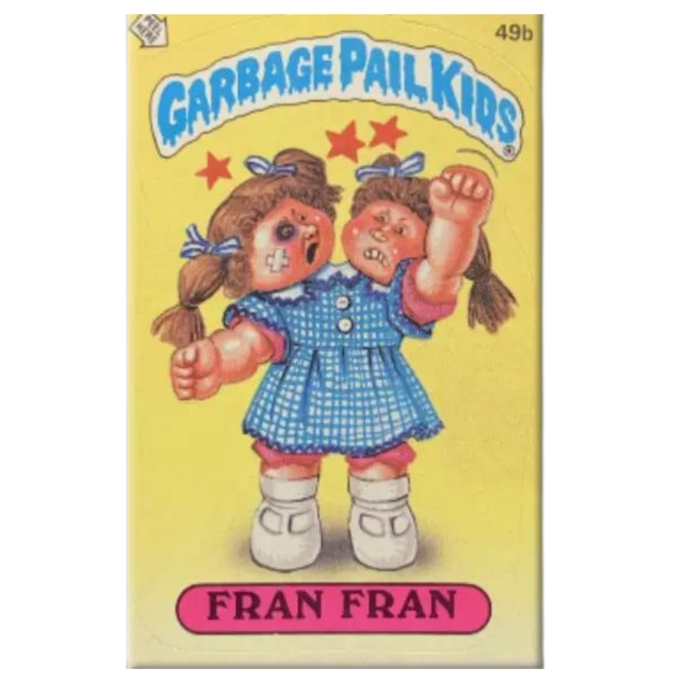 Garbage Pail Kids Fran Fran Magnet