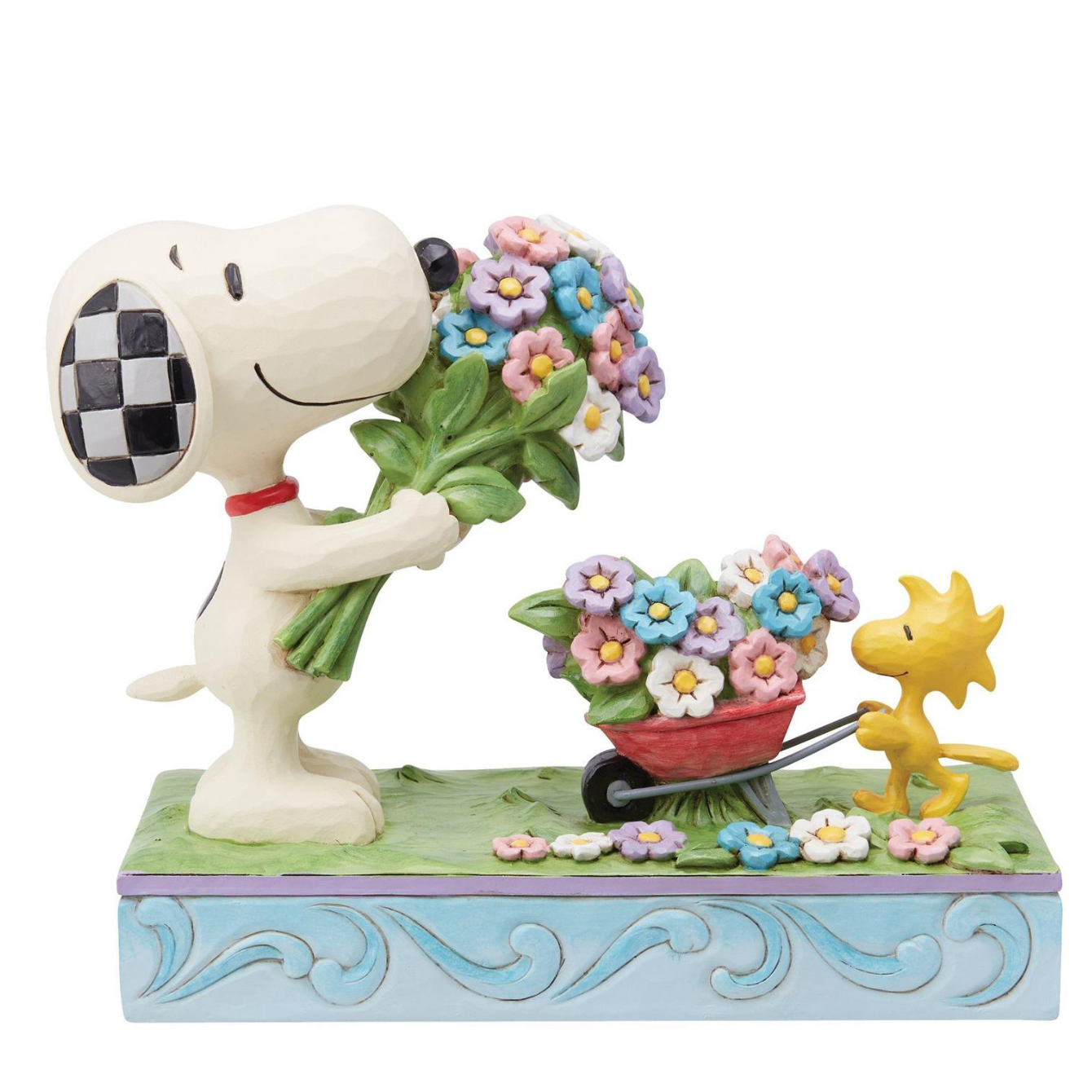 Snoopy Flowers & Woodstock Peanuts by Jim Shore