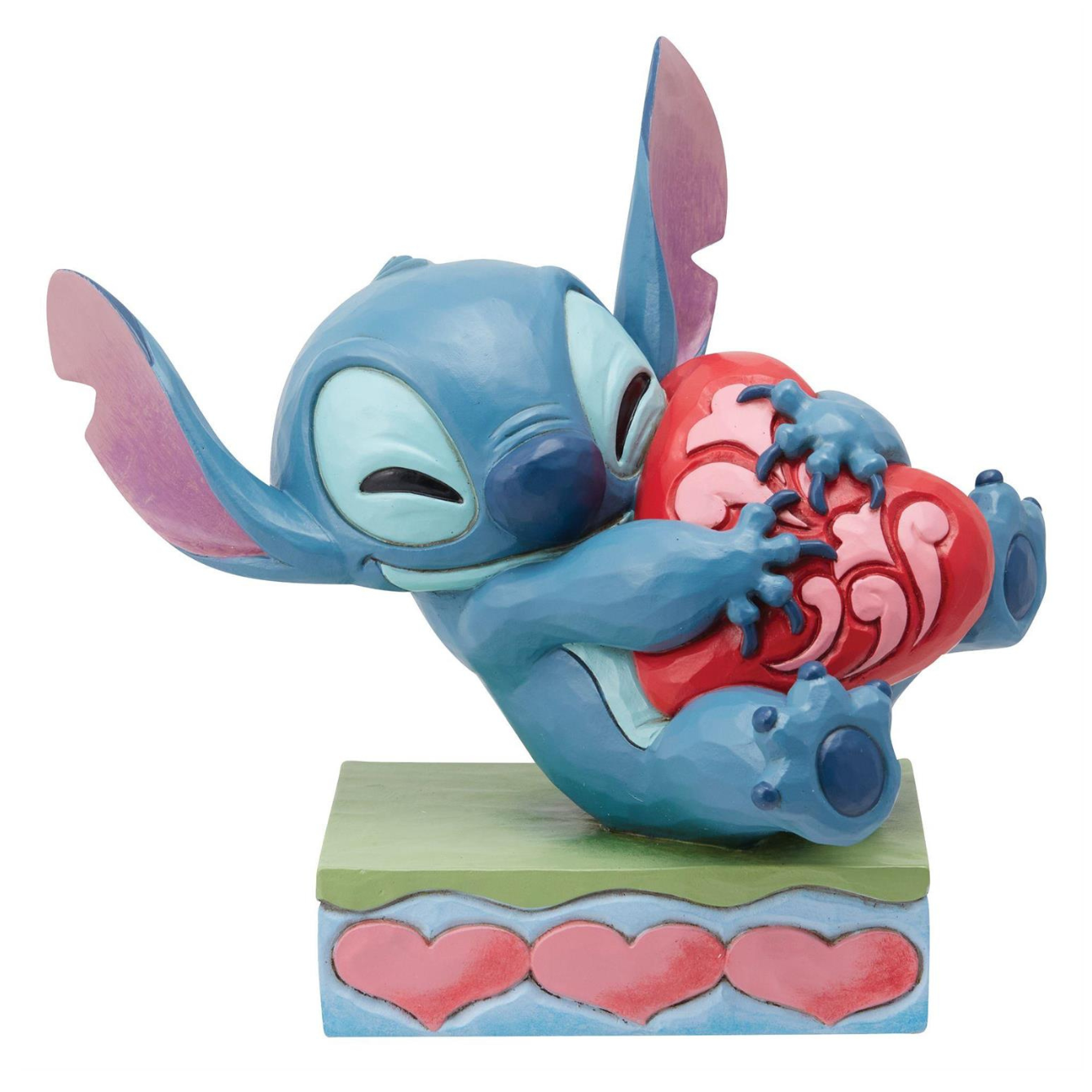 Stitch Hugging Heart