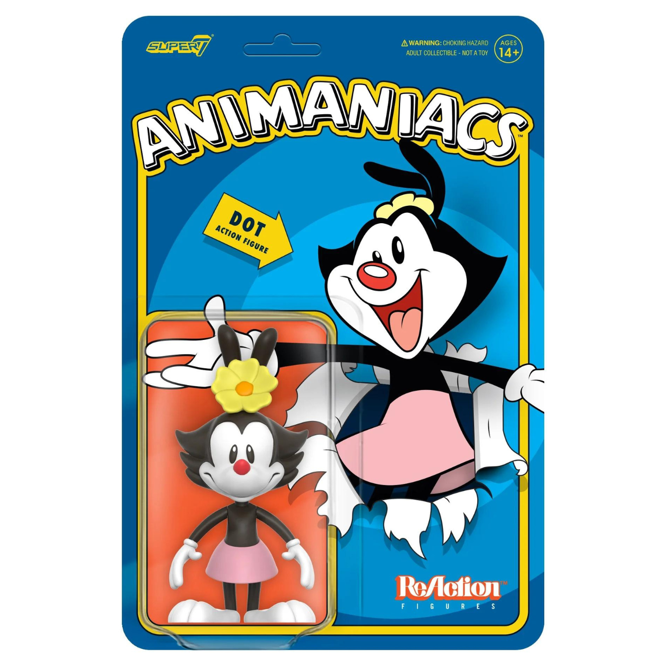 Animaniacs ReAction Figures Wave 1 Dot Warner