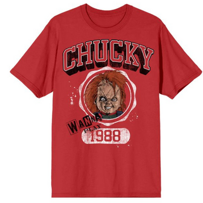 CHUCKY COLLEGIATE UNISEX PRE-PACK TEE